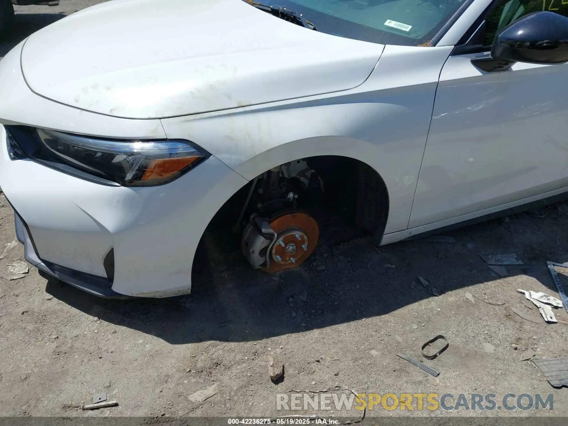 6 Photograph of a damaged car 19XFL2H84SE001458 HONDA CIVIC 2025
