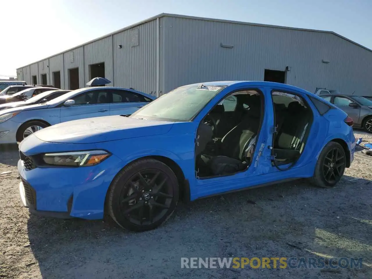 1 Photograph of a damaged car 19XFL2H84SE003405 HONDA CIVIC 2025