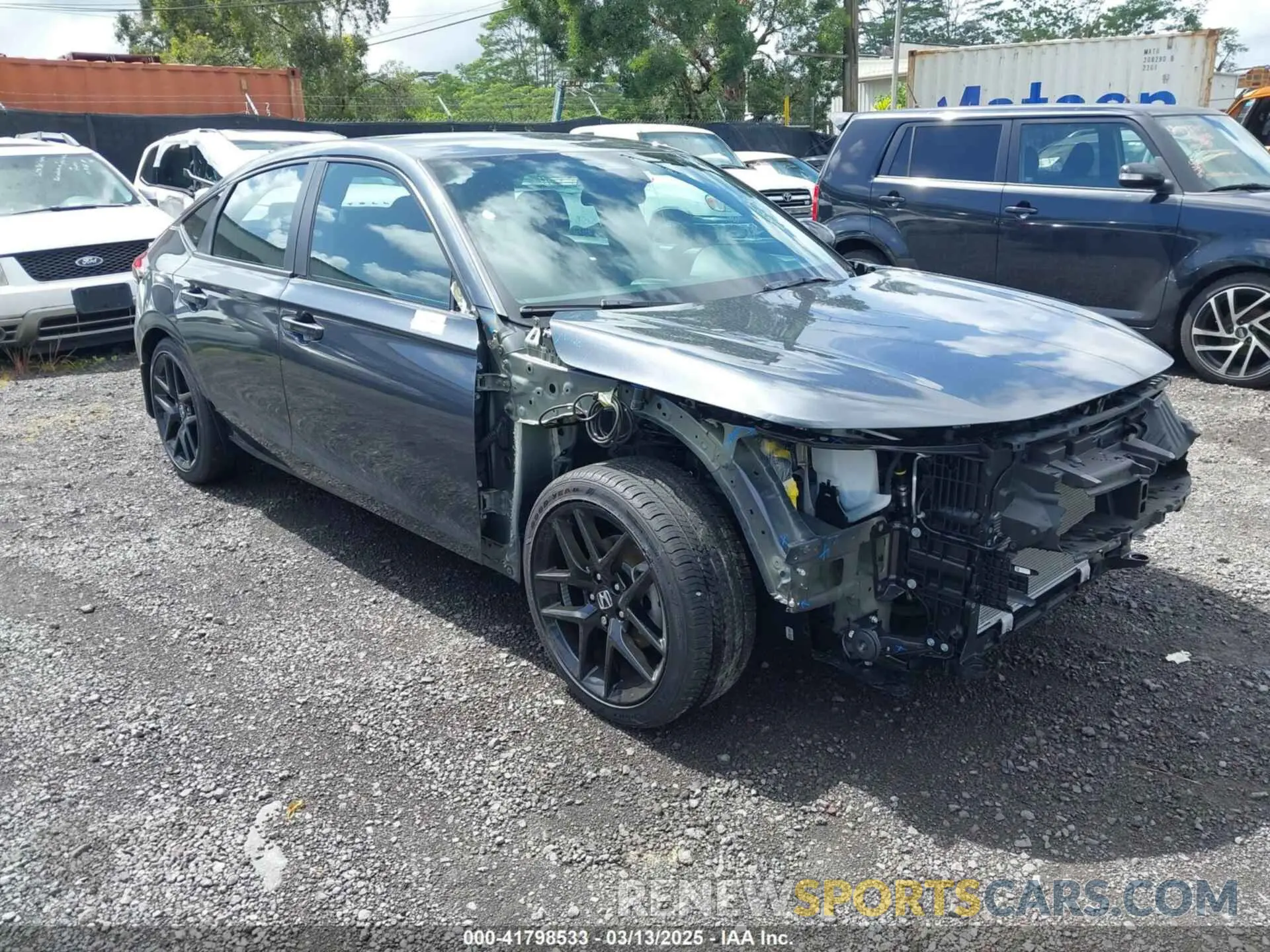 1 Photograph of a damaged car 19XFL2H84SE004571 HONDA CIVIC 2025