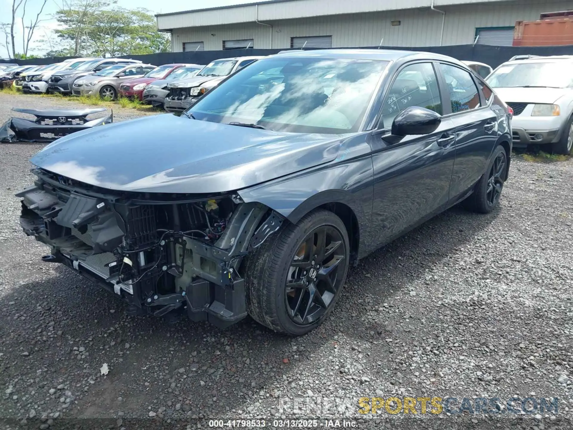 2 Photograph of a damaged car 19XFL2H84SE004571 HONDA CIVIC 2025