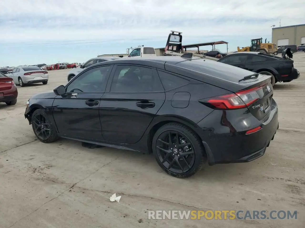 2 Photograph of a damaged car 19XFL2H84SE006563 HONDA CIVIC 2025