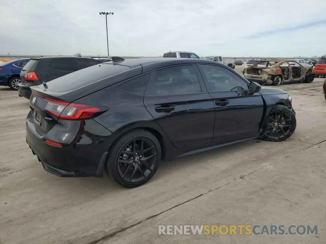 3 Photograph of a damaged car 19XFL2H84SE006563 HONDA CIVIC 2025