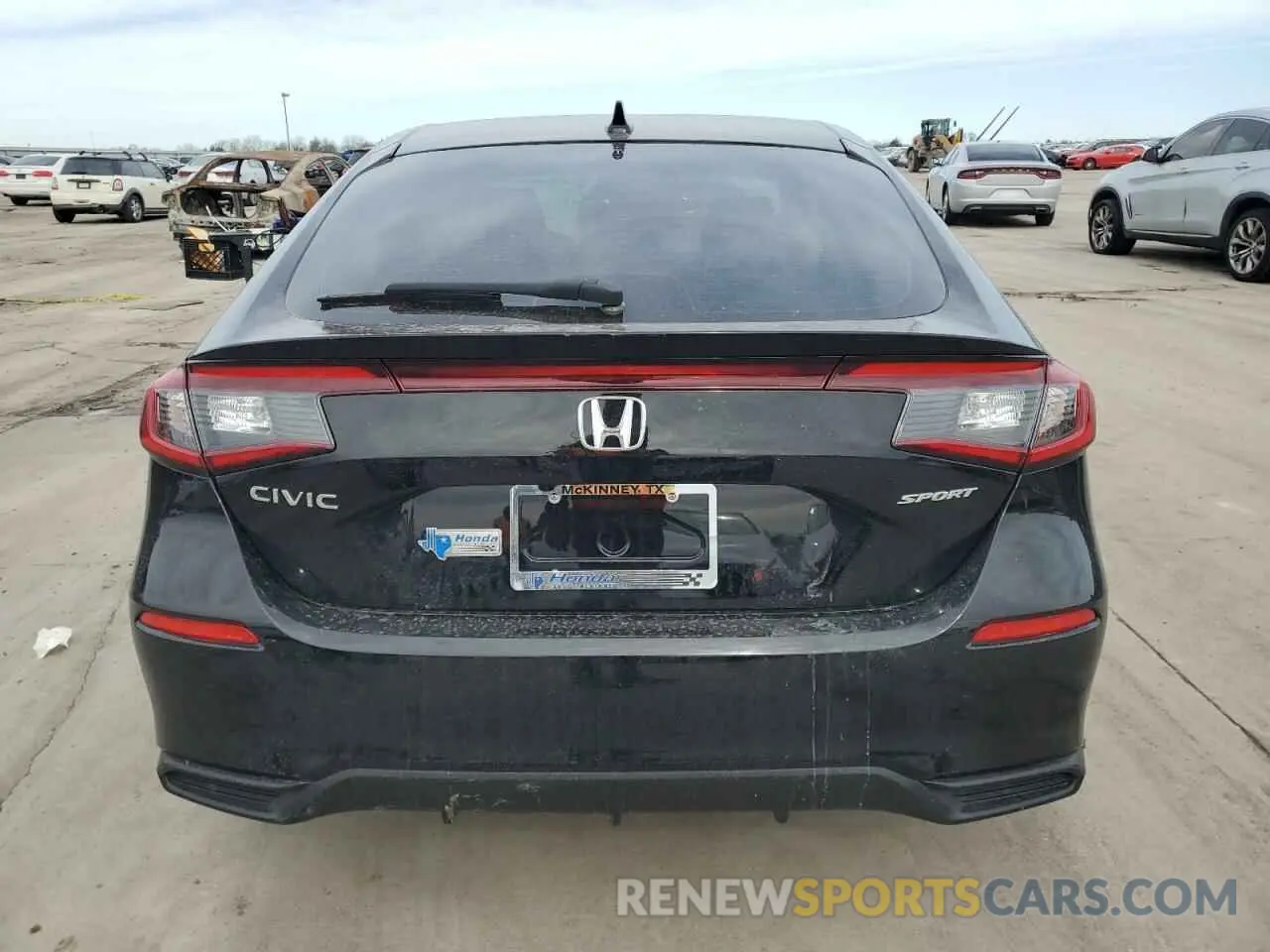 6 Photograph of a damaged car 19XFL2H84SE006563 HONDA CIVIC 2025