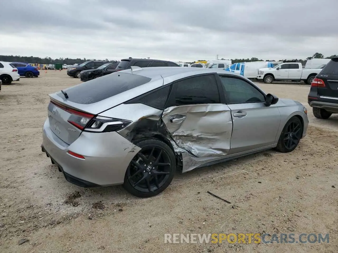 3 Photograph of a damaged car 19XFL2H85SE002859 HONDA CIVIC 2025