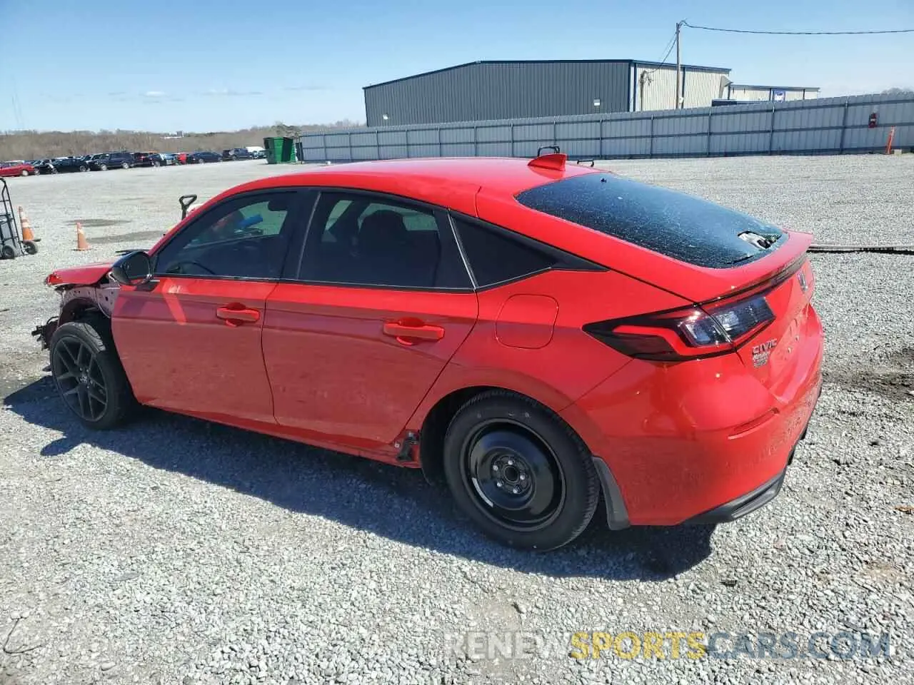 2 Photograph of a damaged car 19XFL2H86SE001784 HONDA CIVIC 2025