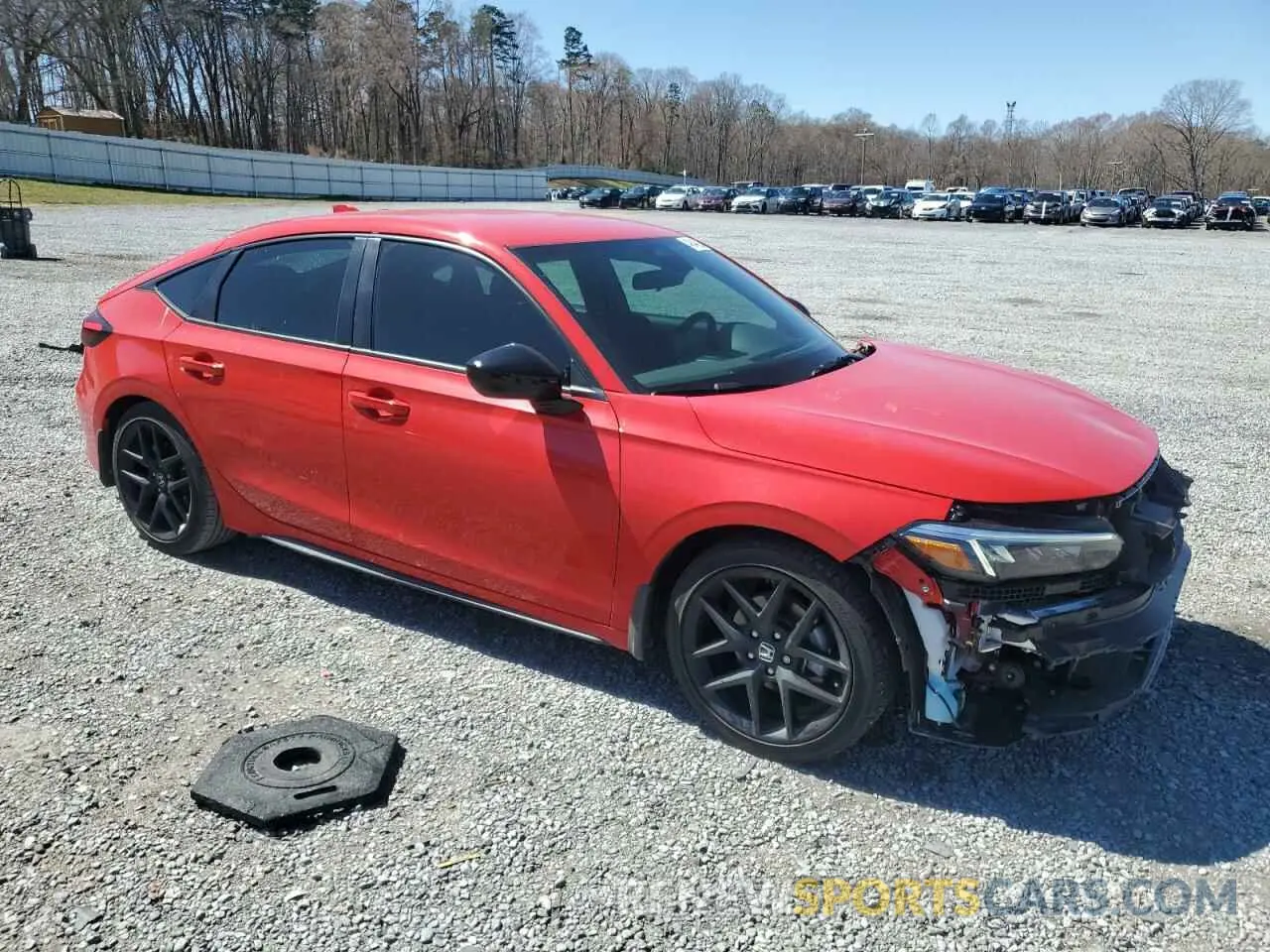 4 Photograph of a damaged car 19XFL2H86SE001784 HONDA CIVIC 2025