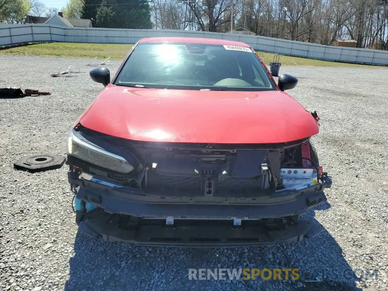 5 Photograph of a damaged car 19XFL2H86SE001784 HONDA CIVIC 2025