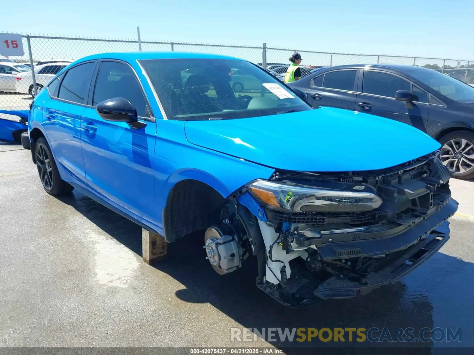 1 Photograph of a damaged car 19XFL2H86SE002658 HONDA CIVIC 2025