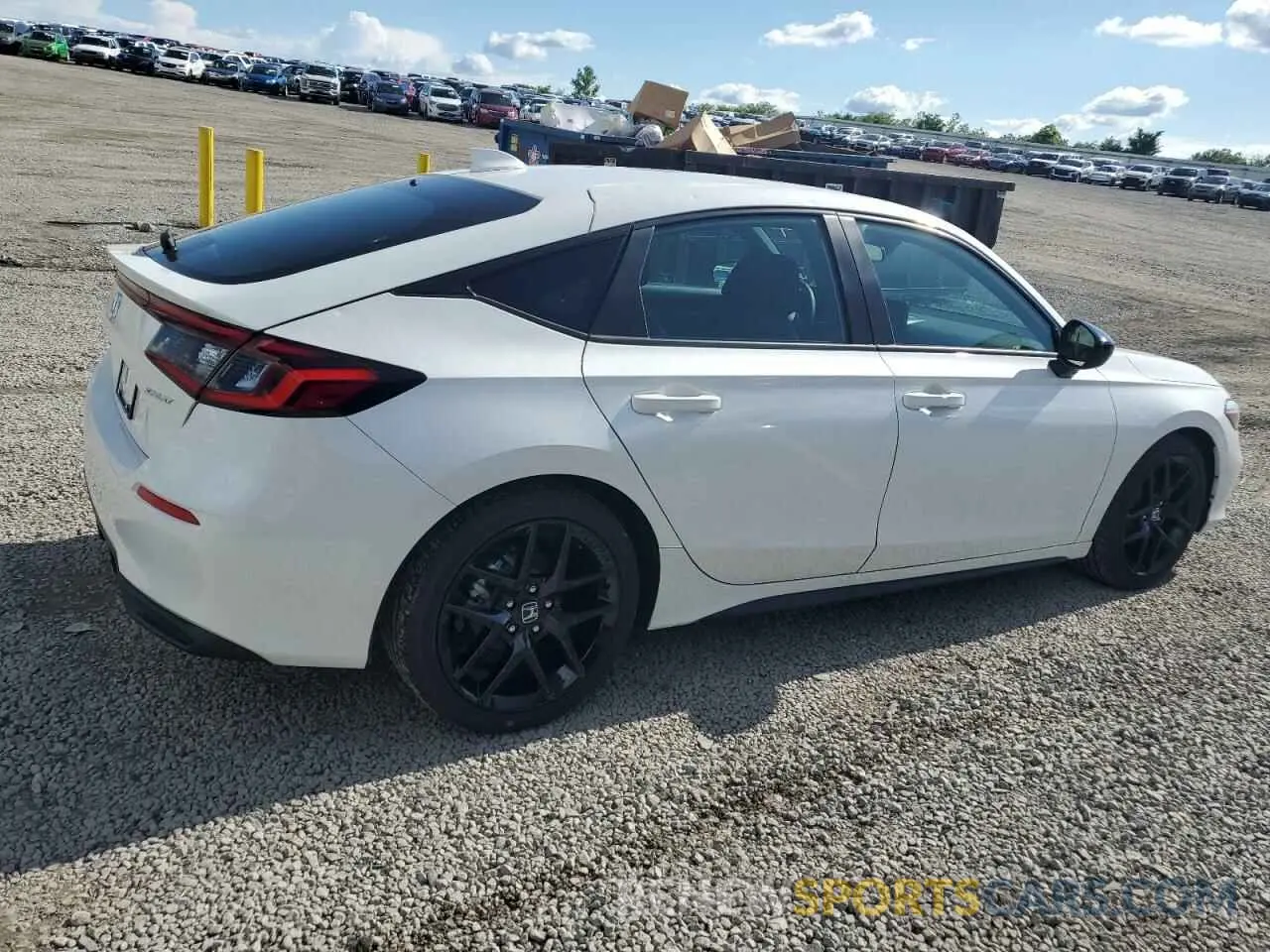 3 Photograph of a damaged car 19XFL2H86SE012168 HONDA CIVIC 2025