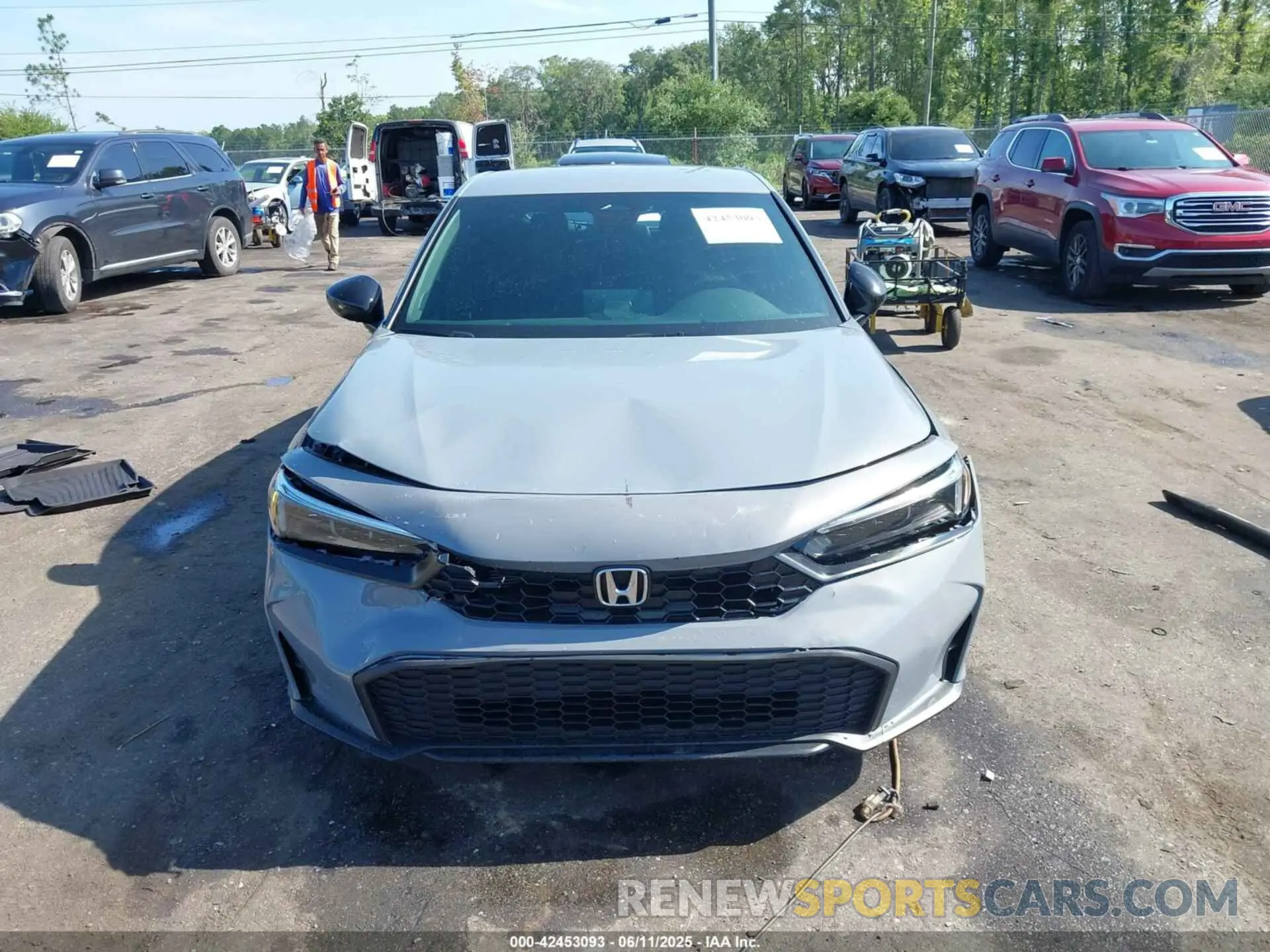 12 Photograph of a damaged car 19XFL2H86SE012364 HONDA CIVIC 2025
