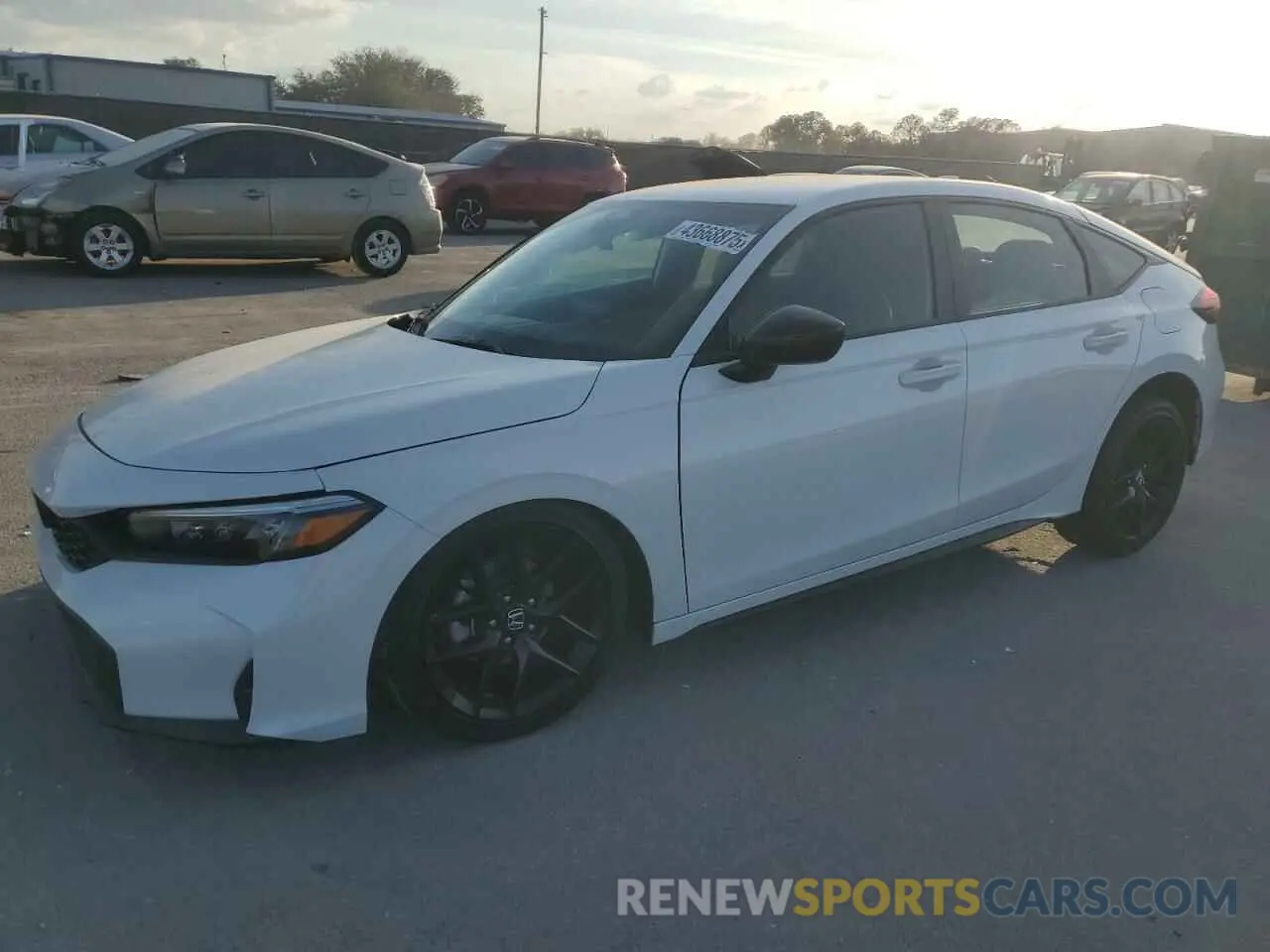 1 Photograph of a damaged car 19XFL2H86SE013286 HONDA CIVIC 2025