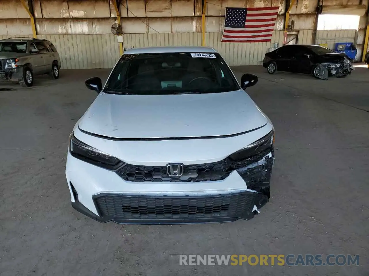 5 Photograph of a damaged car 19XFL2H86SE017158 HONDA CIVIC 2025