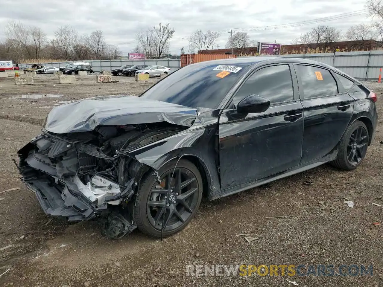 1 Photograph of a damaged car 19XFL2H87SE001728 HONDA CIVIC 2025