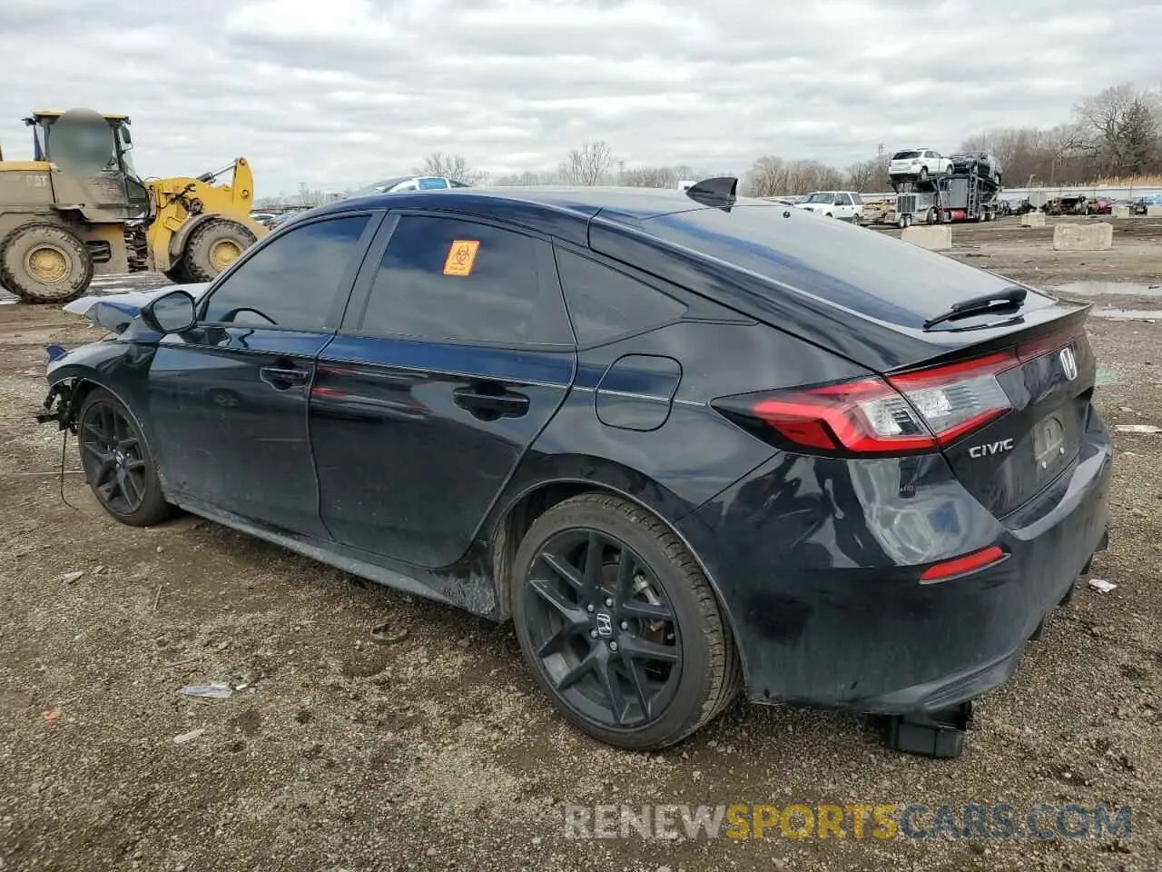 2 Photograph of a damaged car 19XFL2H87SE001728 HONDA CIVIC 2025