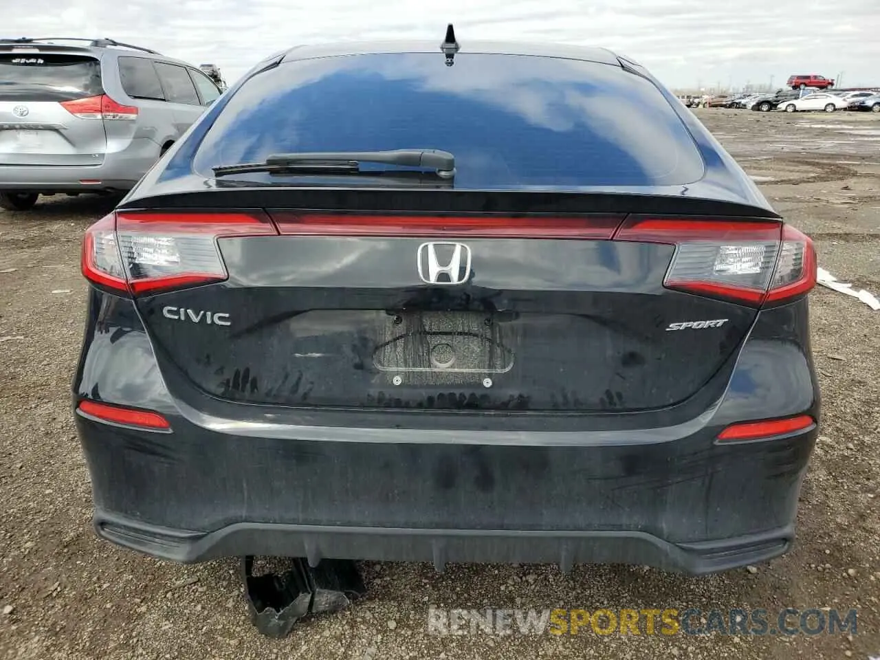 6 Photograph of a damaged car 19XFL2H87SE001728 HONDA CIVIC 2025