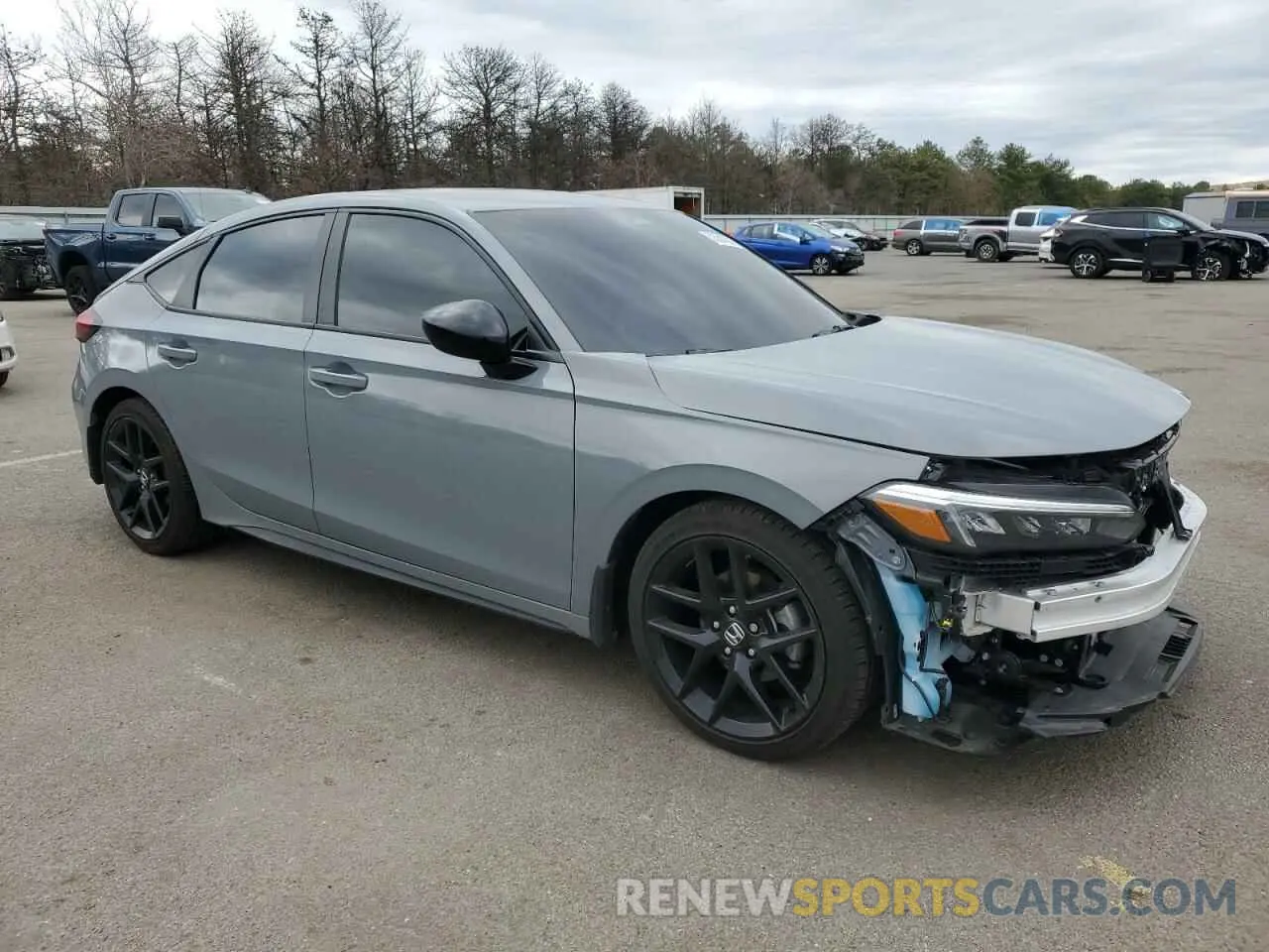 4 Photograph of a damaged car 19XFL2H87SE002720 HONDA CIVIC 2025