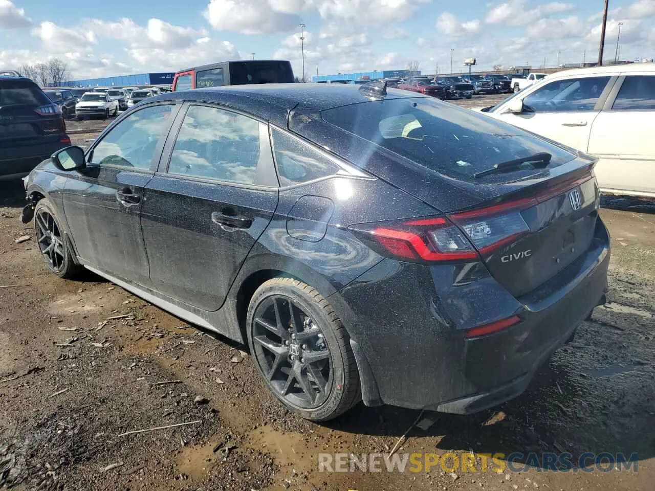 2 Photograph of a damaged car 19XFL2H87SE009828 HONDA CIVIC 2025