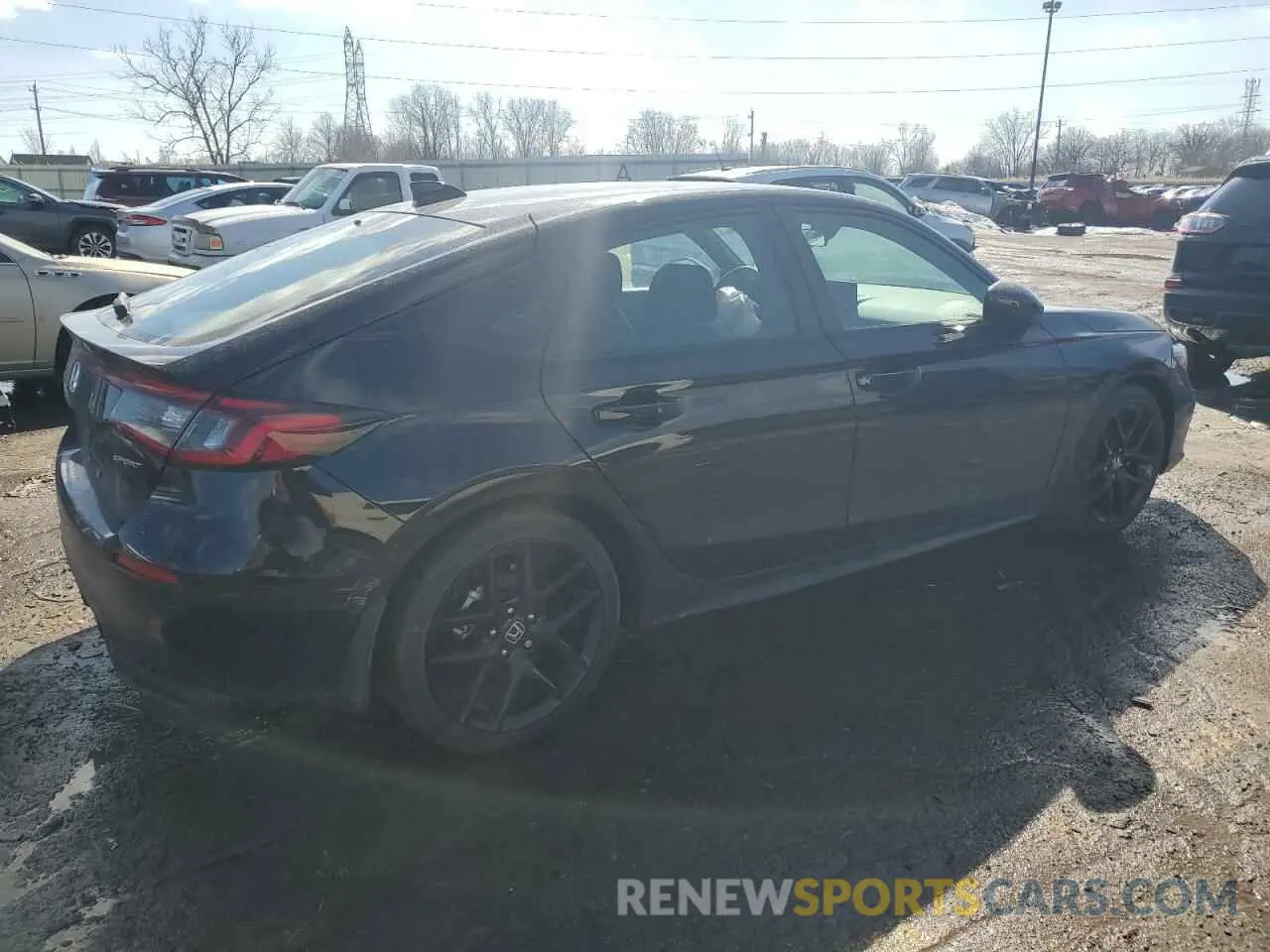 3 Photograph of a damaged car 19XFL2H87SE009828 HONDA CIVIC 2025