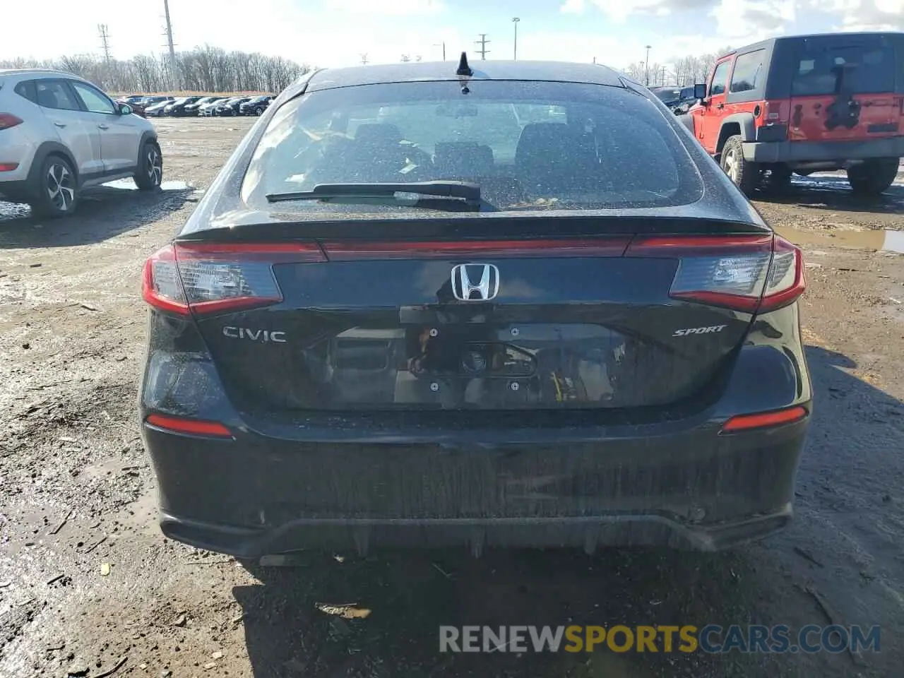 6 Photograph of a damaged car 19XFL2H87SE009828 HONDA CIVIC 2025