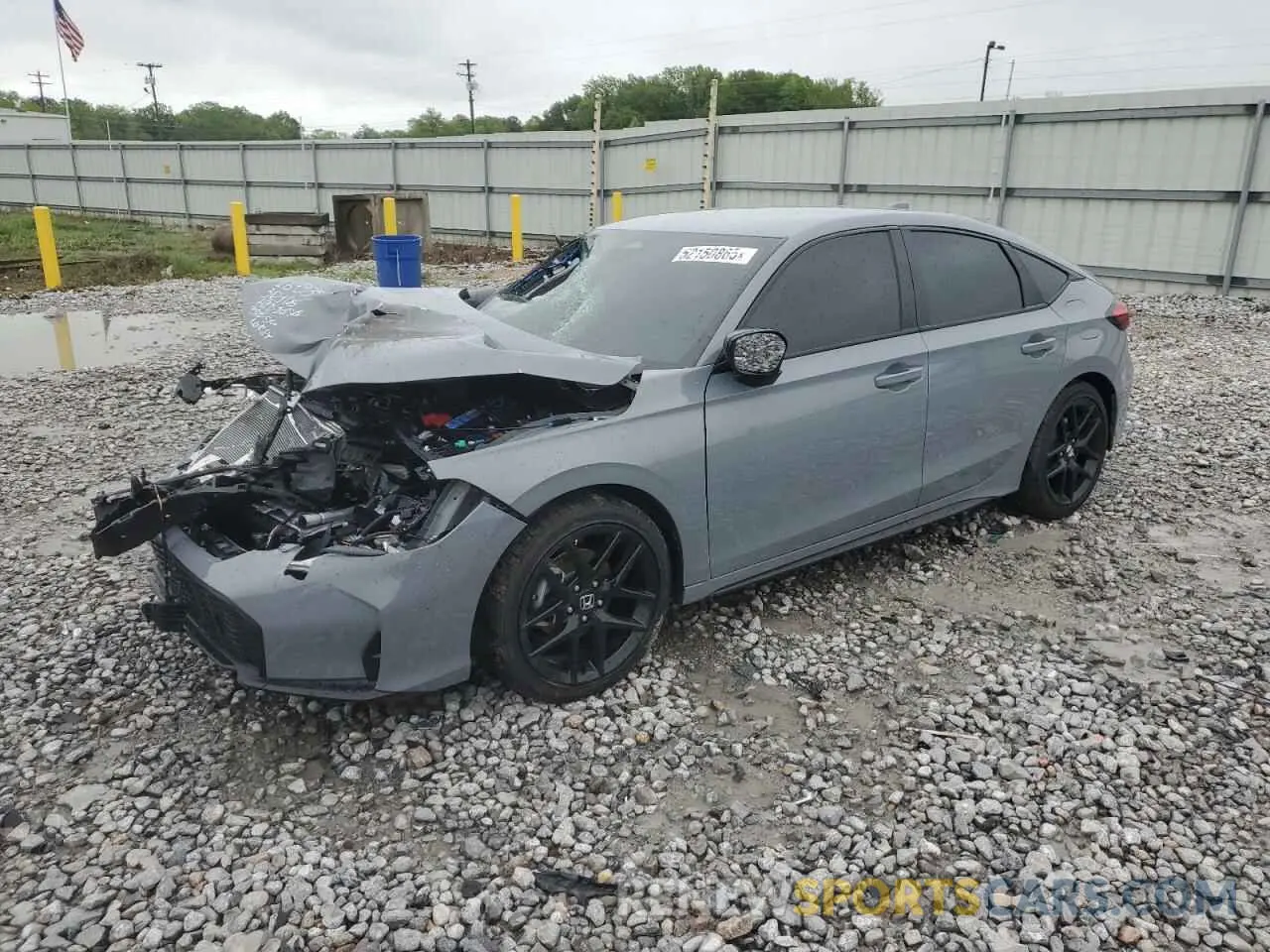 1 Photograph of a damaged car 19XFL2H88SE000085 HONDA CIVIC 2025
