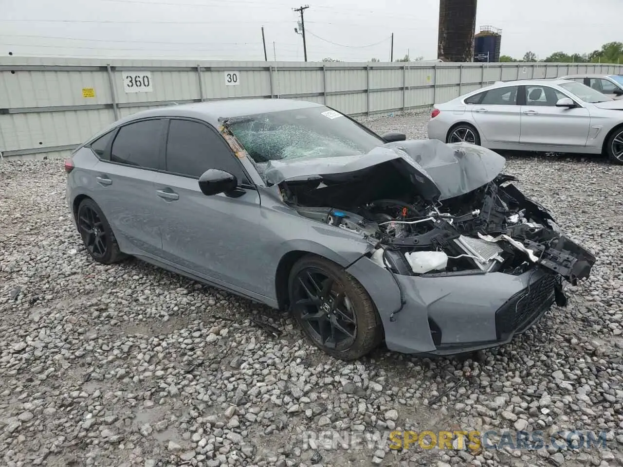4 Photograph of a damaged car 19XFL2H88SE000085 HONDA CIVIC 2025
