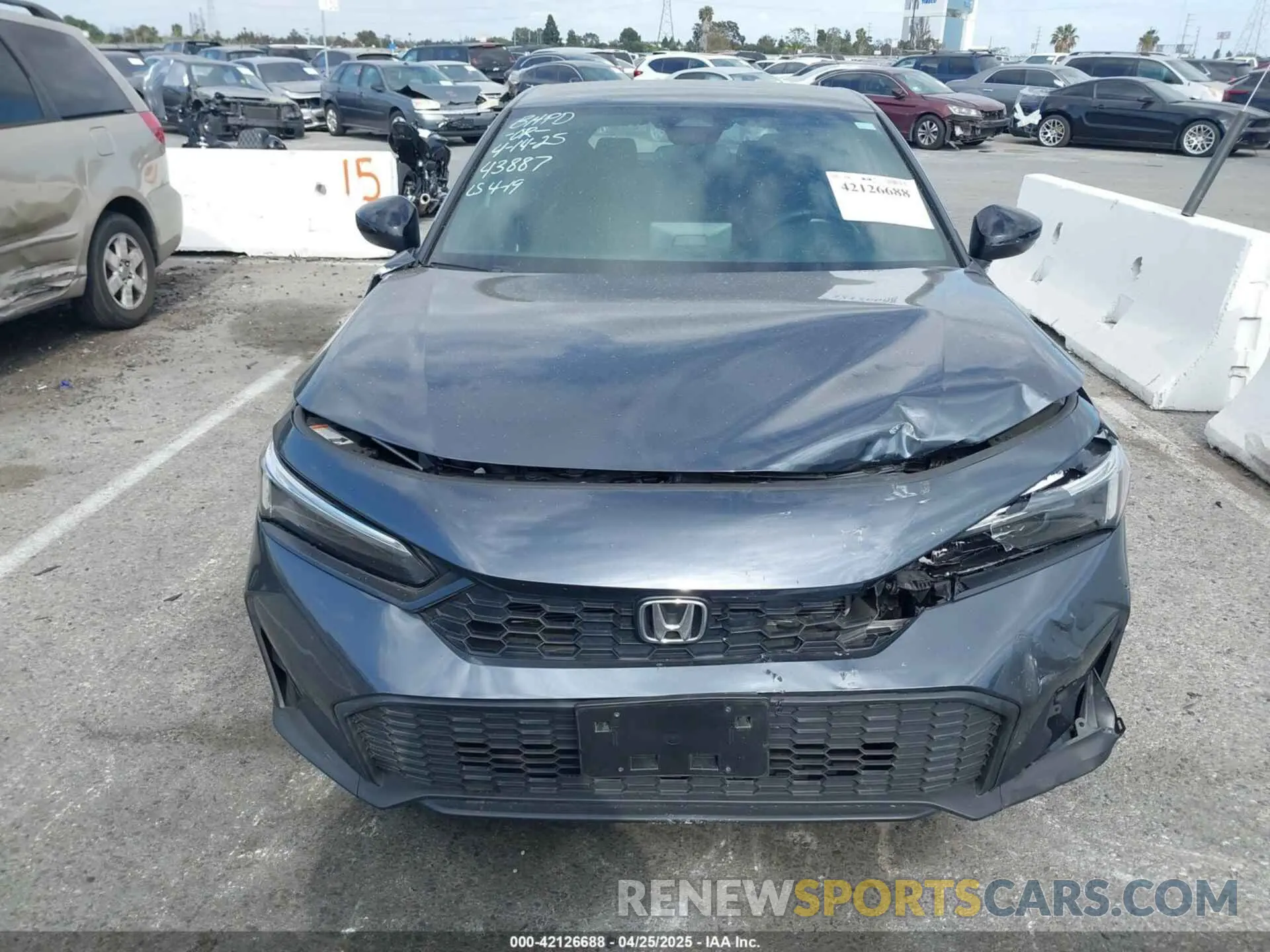 12 Photograph of a damaged car 19XFL2H88SE003228 HONDA CIVIC 2025