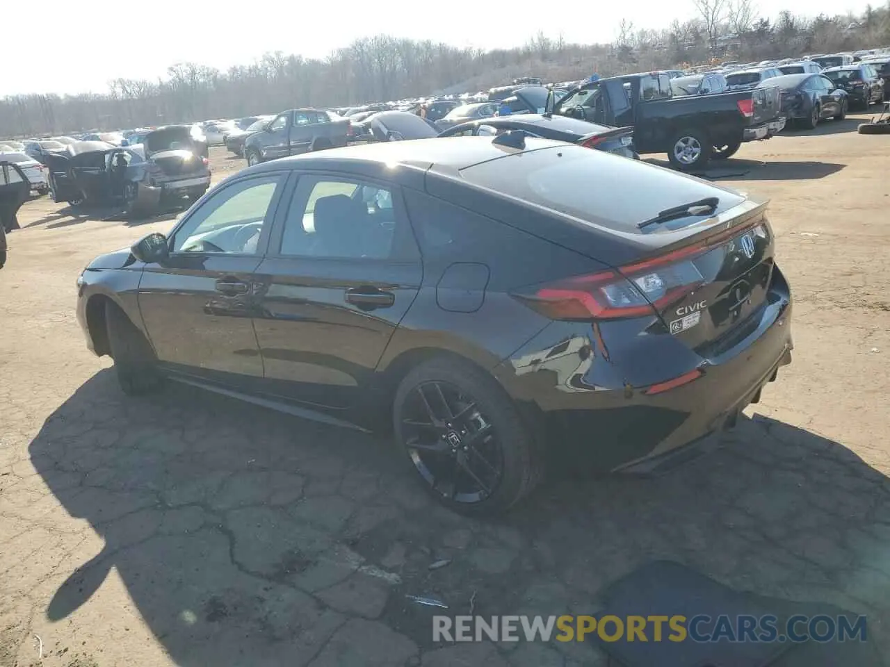 2 Photograph of a damaged car 19XFL2H88SE013788 HONDA CIVIC 2025