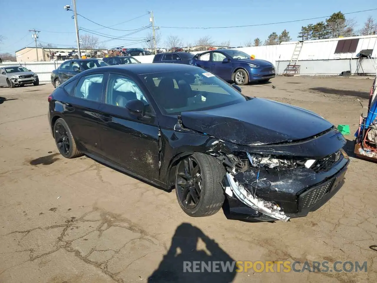 4 Photograph of a damaged car 19XFL2H88SE013788 HONDA CIVIC 2025