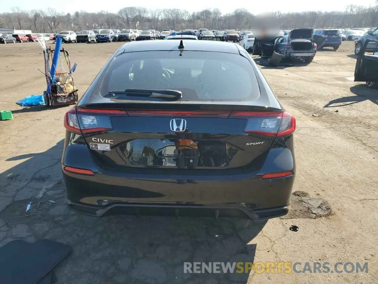 6 Photograph of a damaged car 19XFL2H88SE013788 HONDA CIVIC 2025