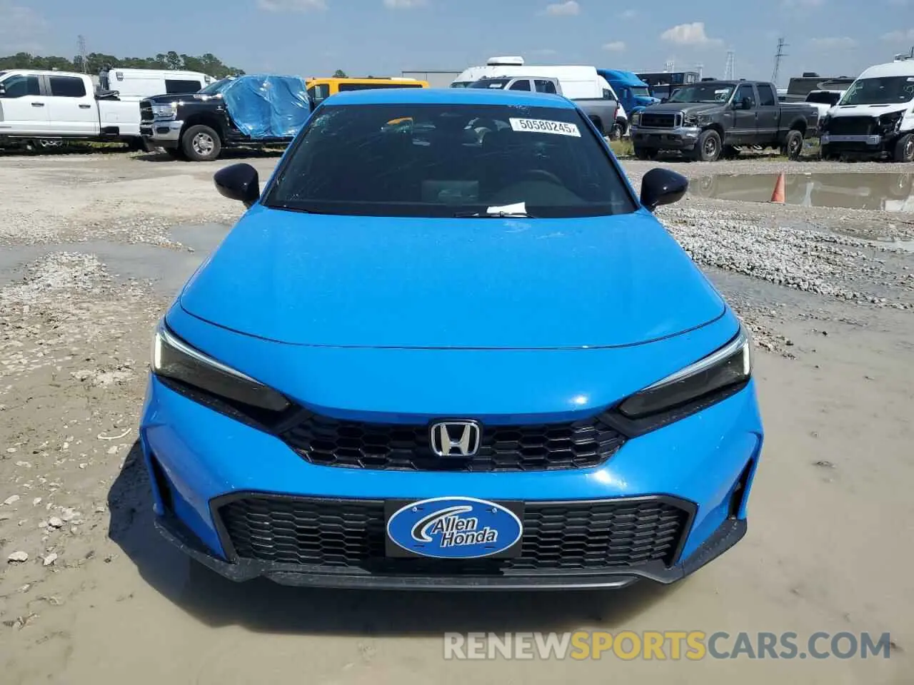 5 Photograph of a damaged car 19XFL2H88SE014939 HONDA CIVIC 2025