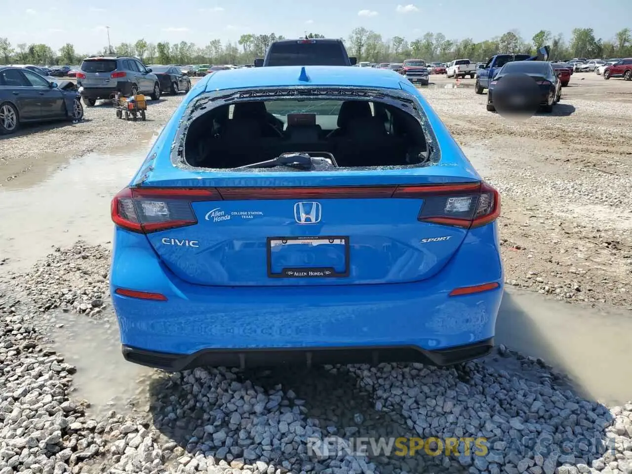 6 Photograph of a damaged car 19XFL2H88SE014939 HONDA CIVIC 2025