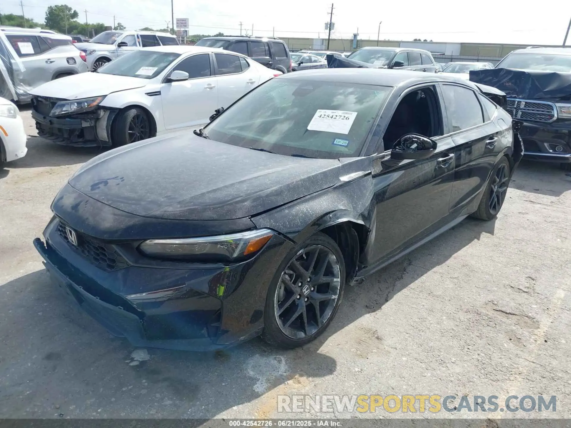 2 Photograph of a damaged car 19XFL2H89SE004002 HONDA CIVIC 2025
