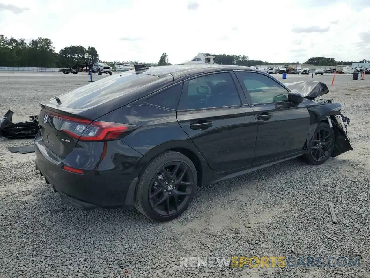 3 Photograph of a damaged car 19XFL2H89SE004761 HONDA CIVIC 2025