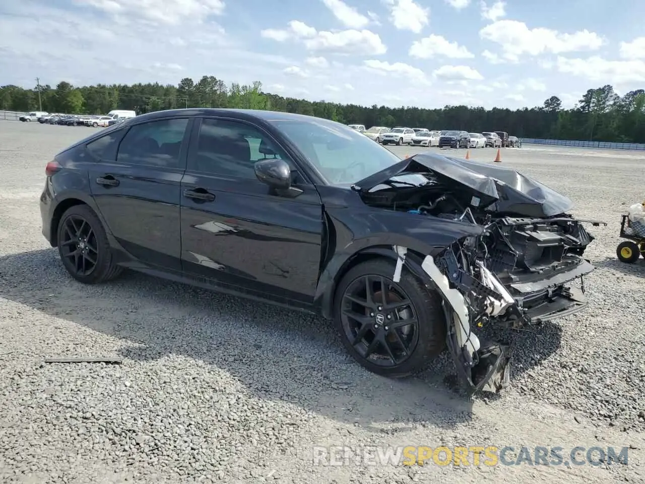 4 Photograph of a damaged car 19XFL2H89SE004761 HONDA CIVIC 2025