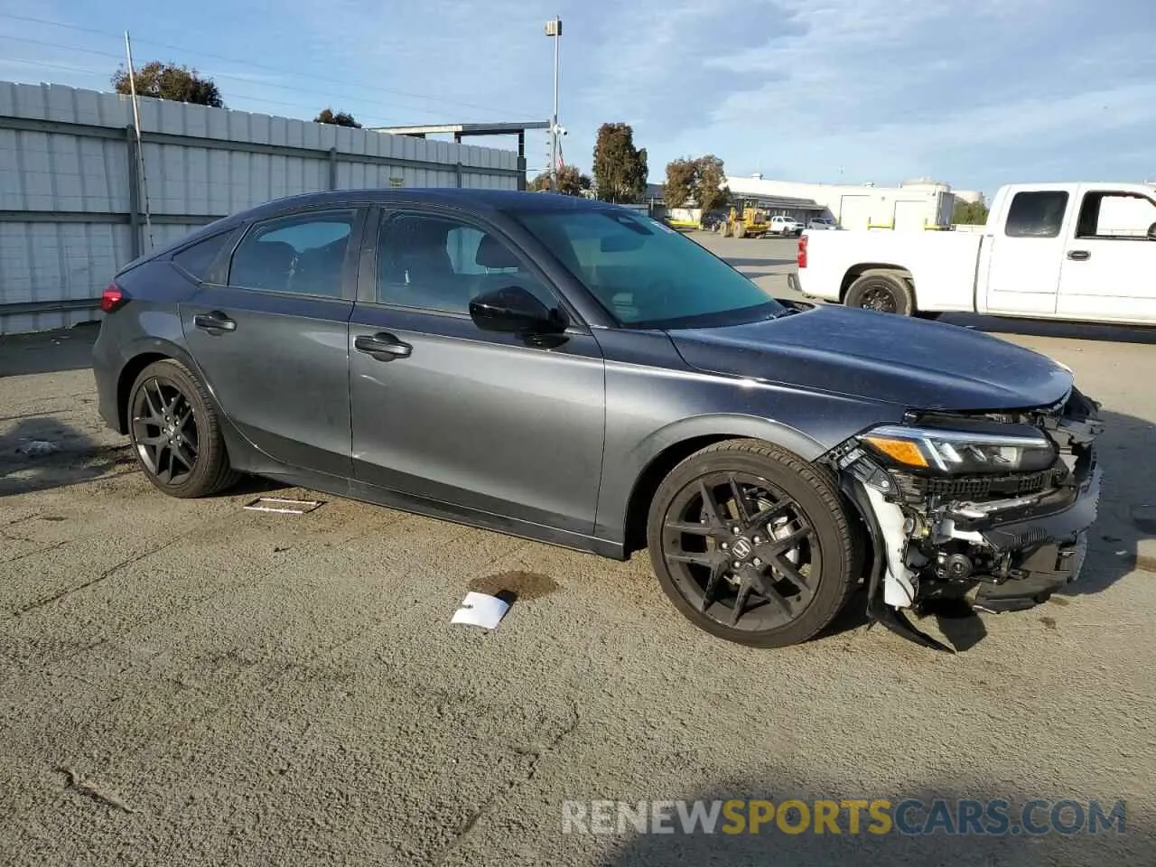 4 Photograph of a damaged car 19XFL2H89SE010186 HONDA CIVIC 2025