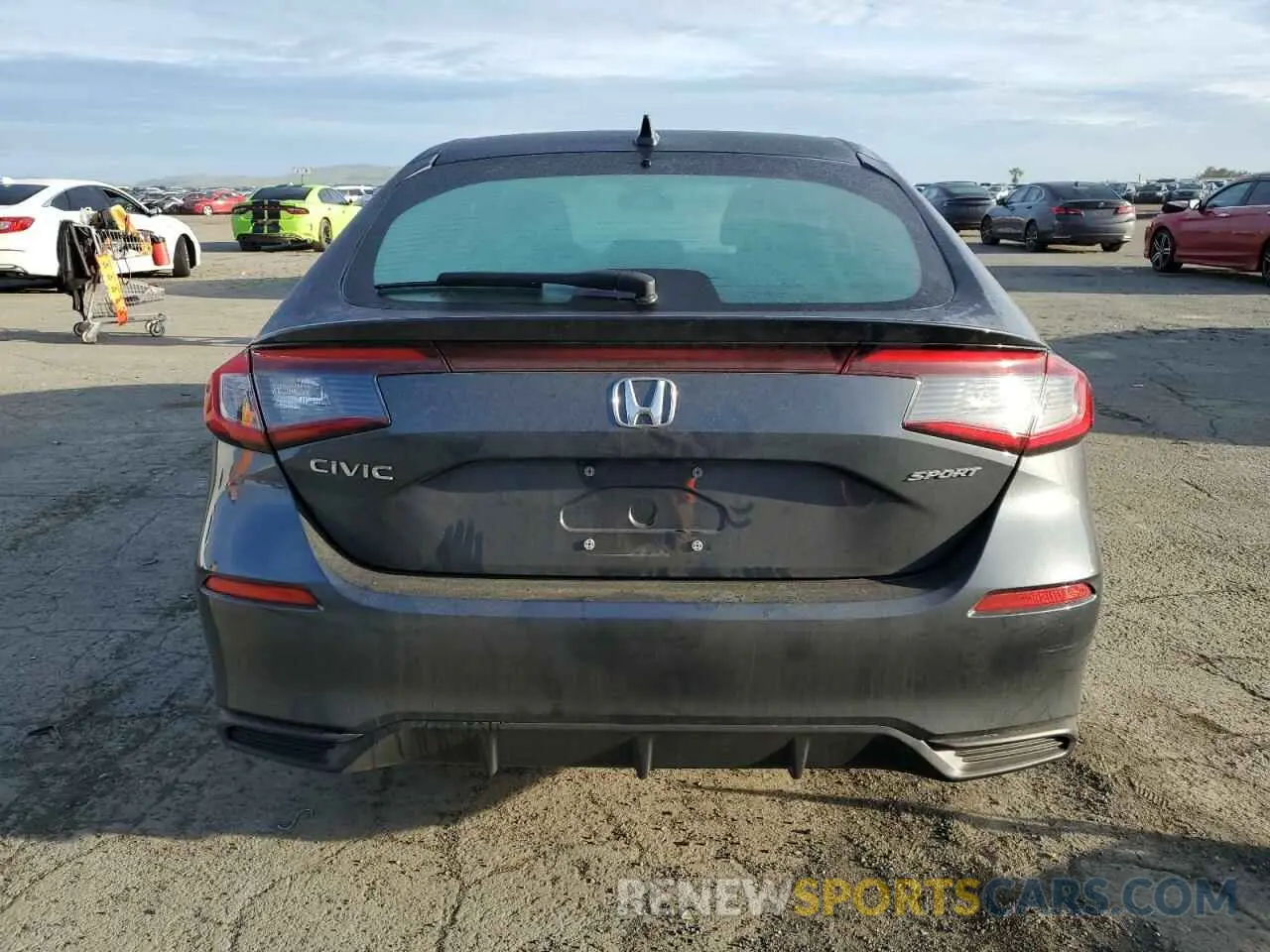 6 Photograph of a damaged car 19XFL2H89SE010186 HONDA CIVIC 2025