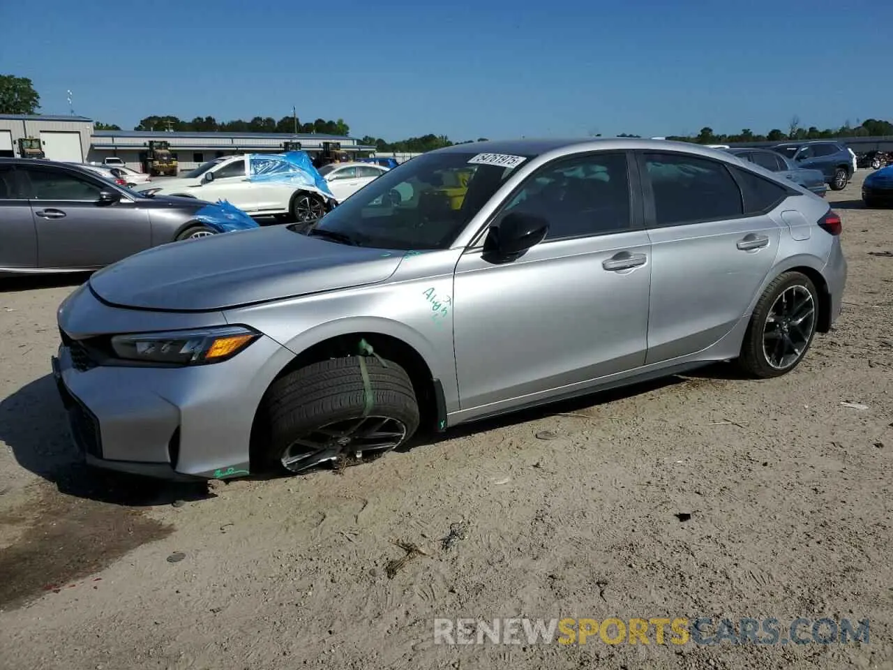 1 Photograph of a damaged car 19XFL2H89SE013587 HONDA CIVIC 2025
