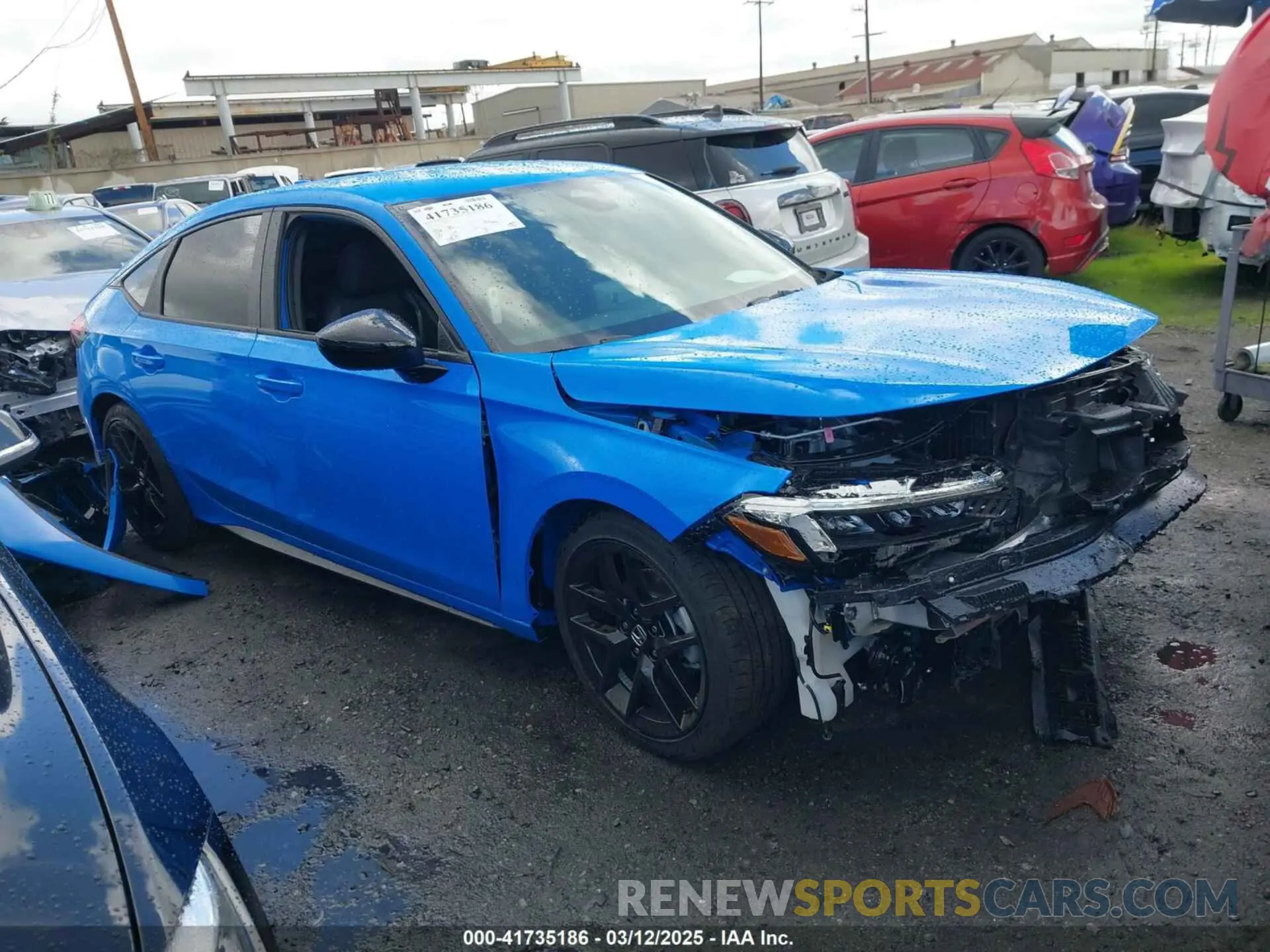 1 Photograph of a damaged car 19XFL2H89SE015470 HONDA CIVIC 2025