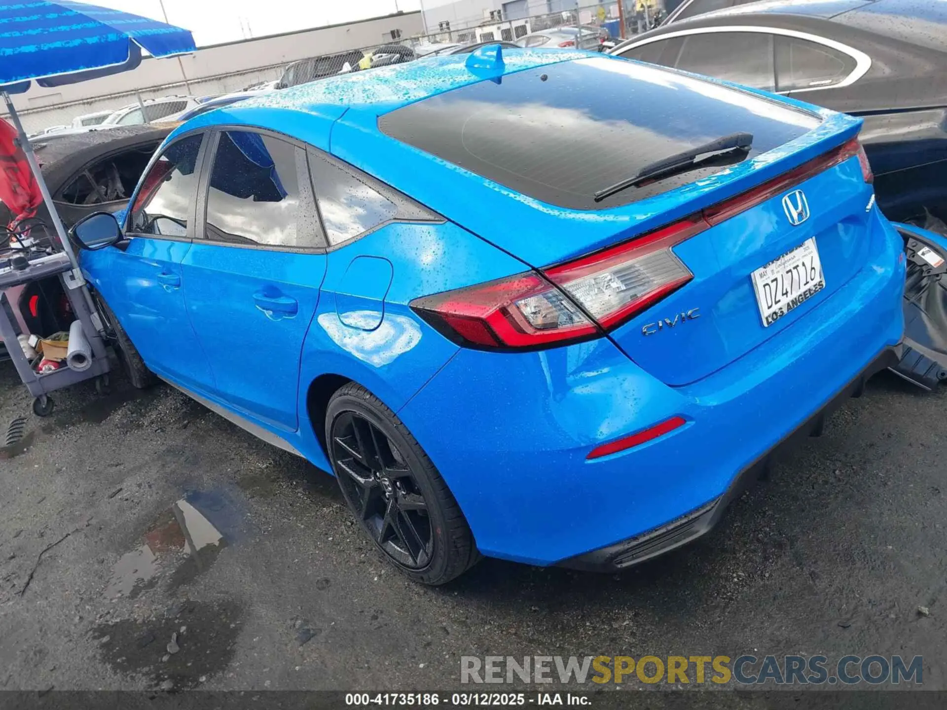 3 Photograph of a damaged car 19XFL2H89SE015470 HONDA CIVIC 2025