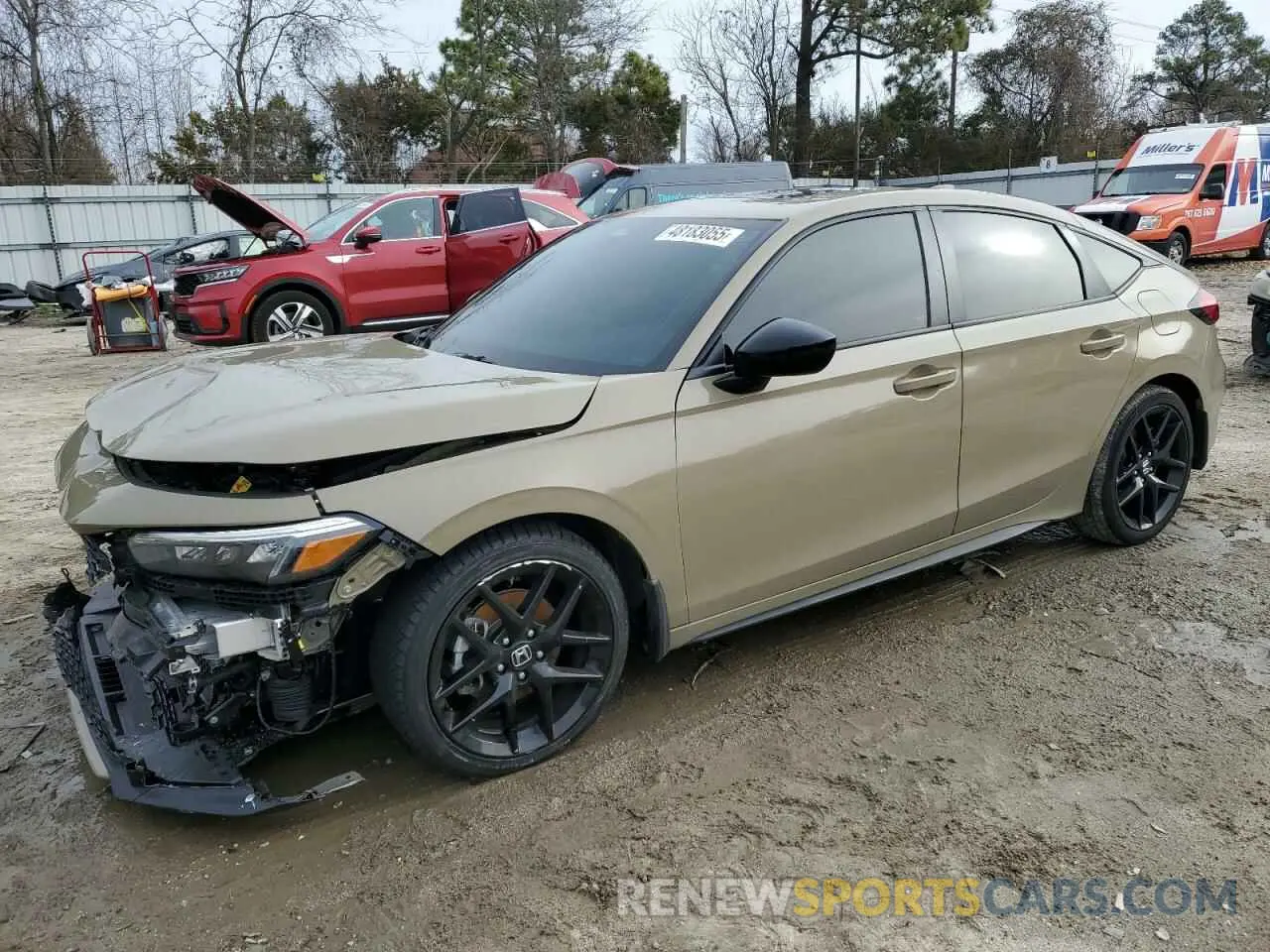 1 Photograph of a damaged car 19XFL4H84SE000810 HONDA CIVIC 2025