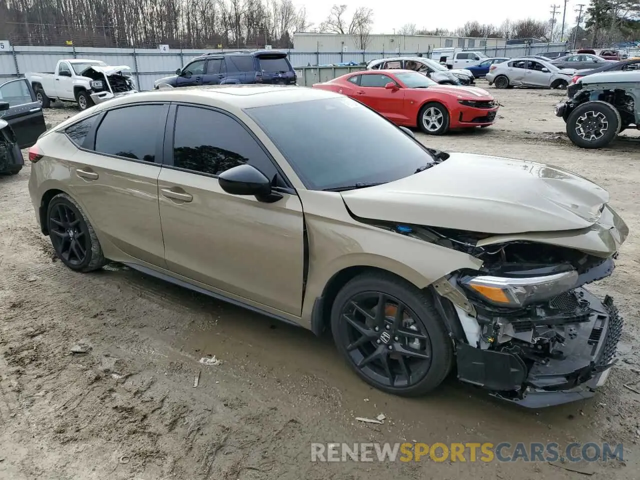4 Photograph of a damaged car 19XFL4H84SE000810 HONDA CIVIC 2025