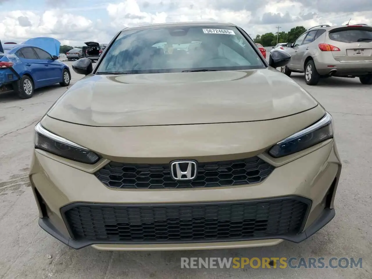 5 Photograph of a damaged car 19XFL4H85SE013145 HONDA CIVIC 2025