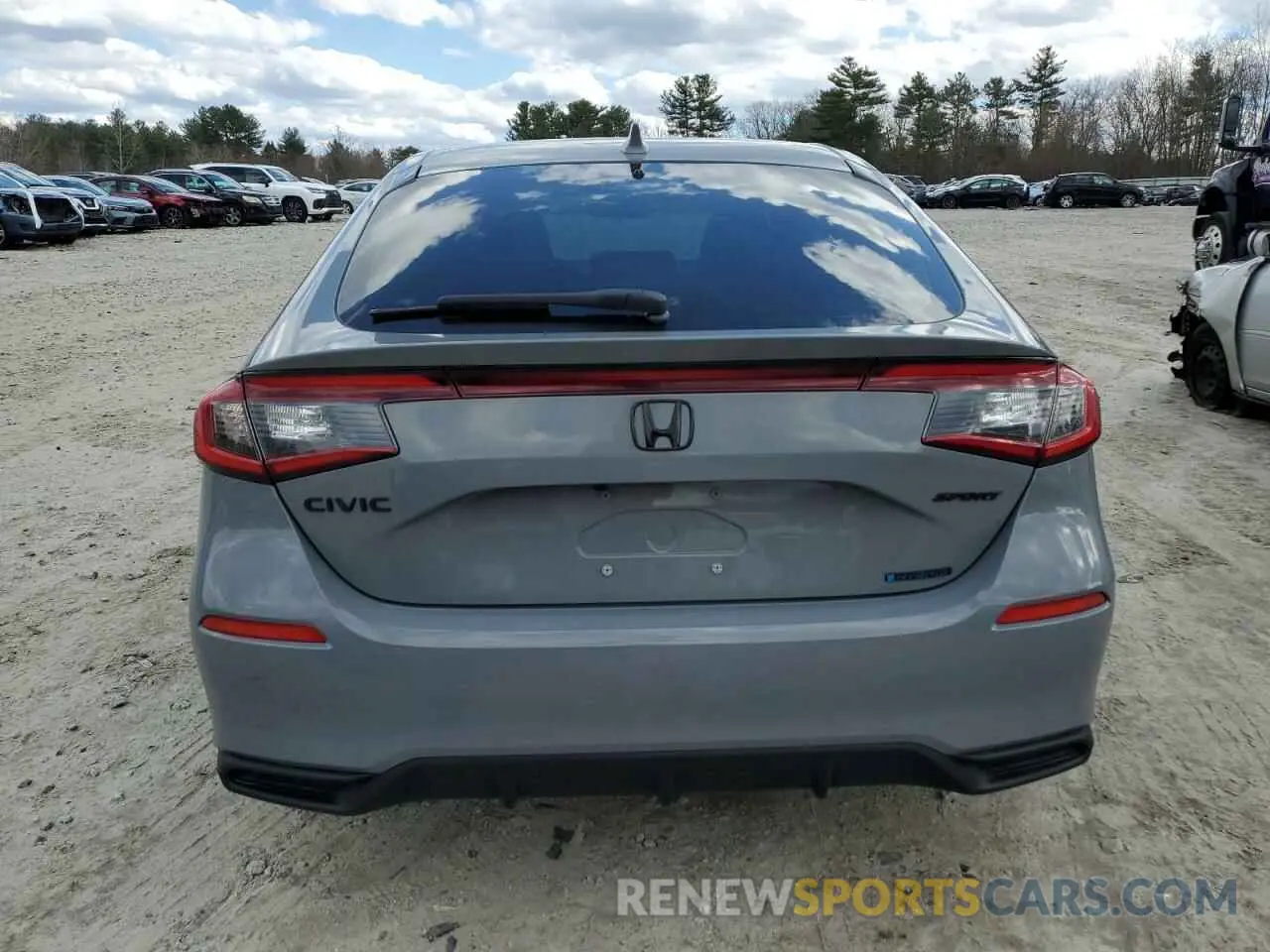 6 Photograph of a damaged car 19XFL4H86SE007077 HONDA CIVIC 2025