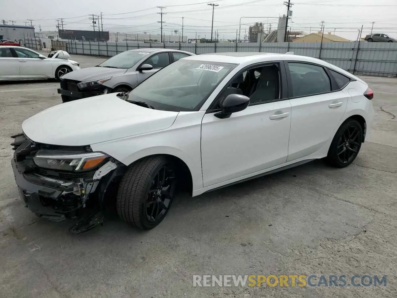 1 Photograph of a damaged car 19XFL4H87SE006648 HONDA CIVIC 2025