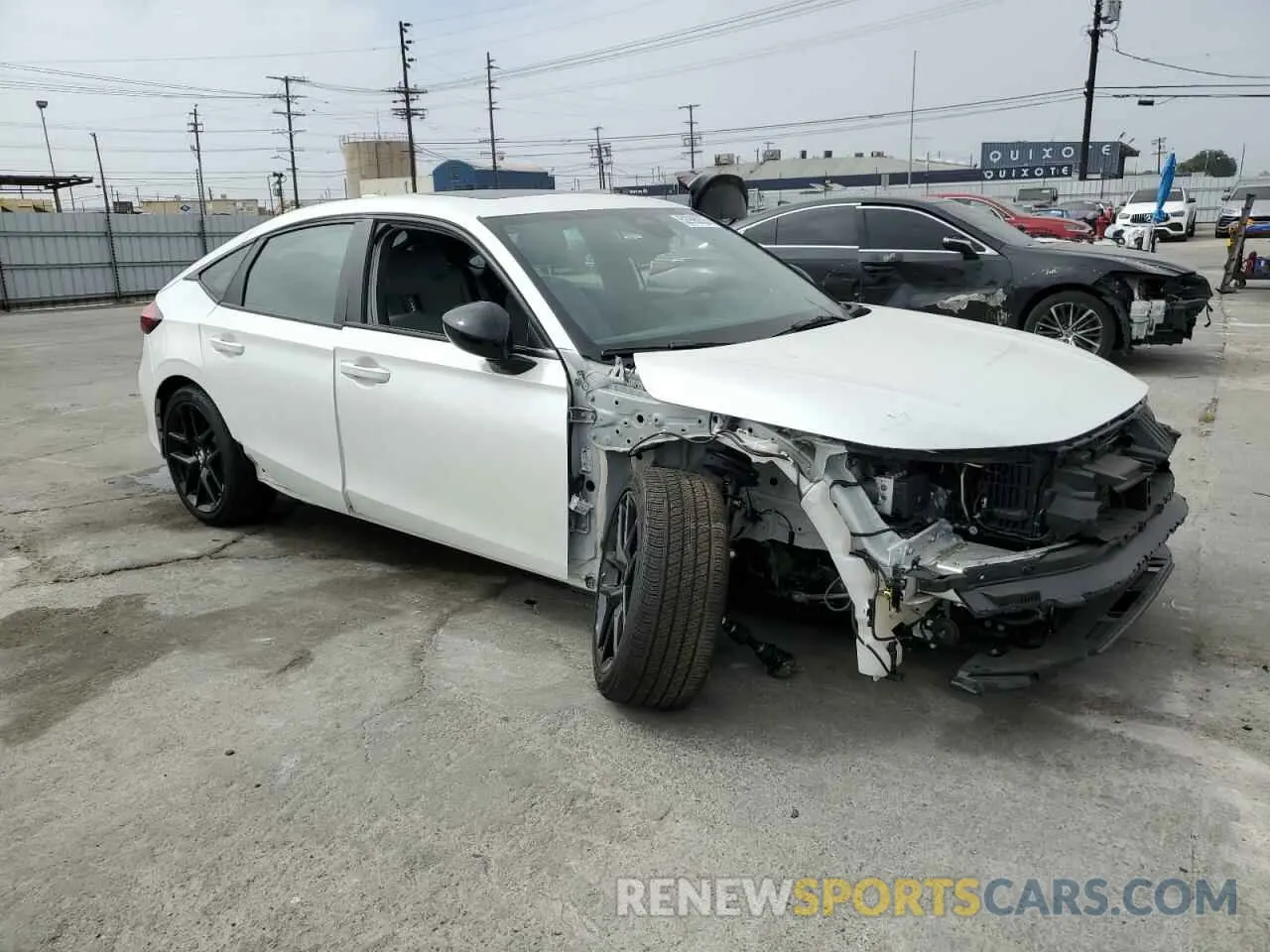 4 Photograph of a damaged car 19XFL4H87SE006648 HONDA CIVIC 2025