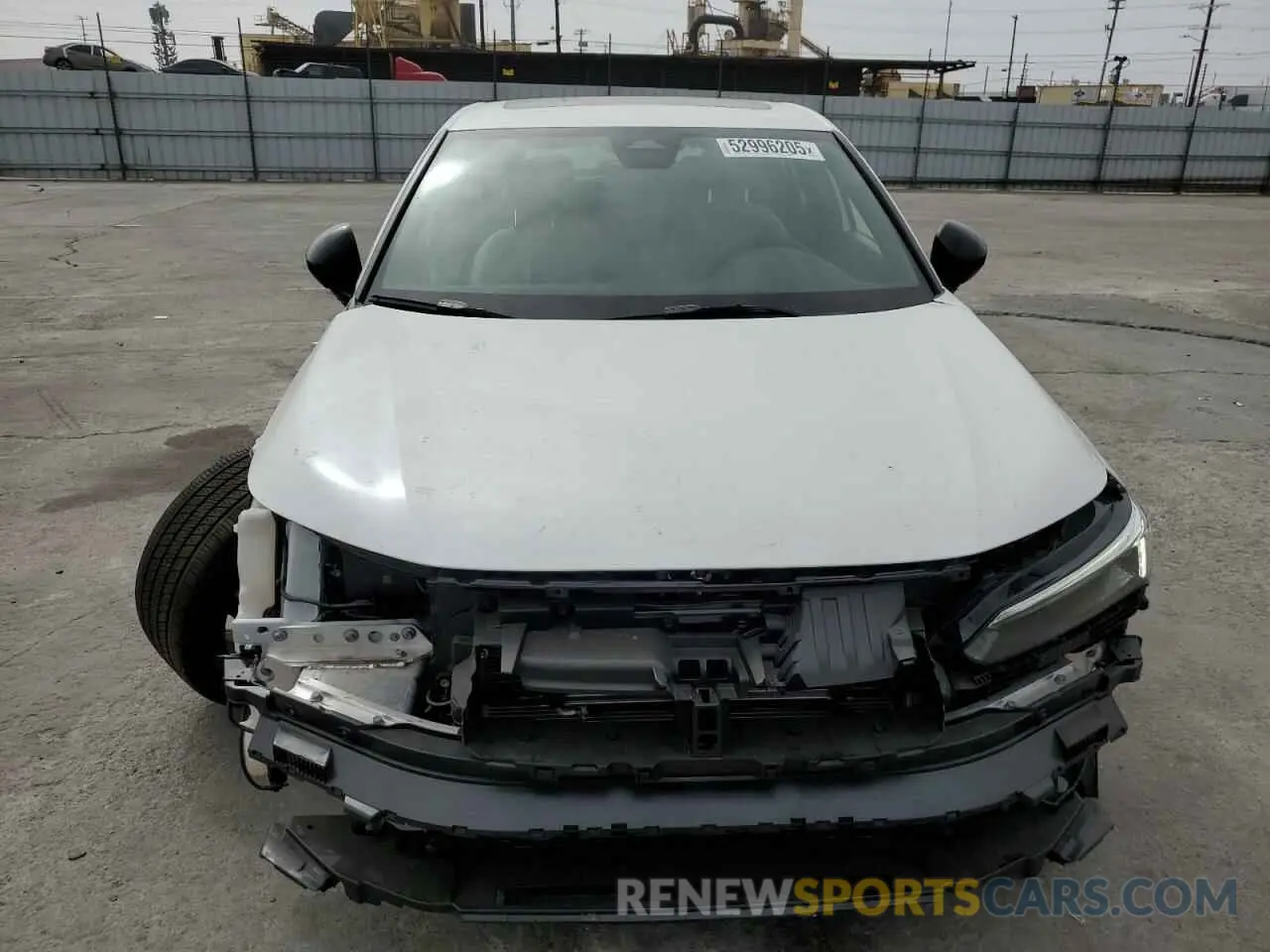 5 Photograph of a damaged car 19XFL4H87SE006648 HONDA CIVIC 2025