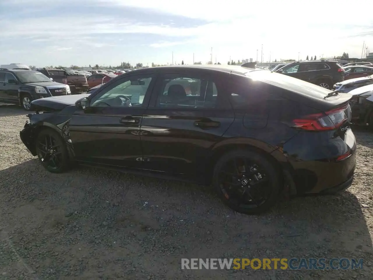 2 Photograph of a damaged car 19XFL4H87SE010389 HONDA CIVIC 2025