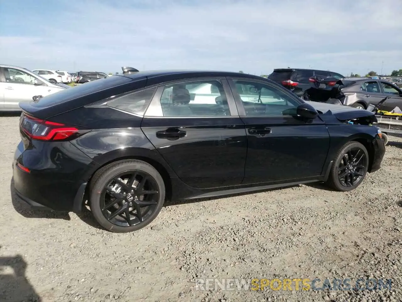 3 Photograph of a damaged car 19XFL4H87SE010389 HONDA CIVIC 2025