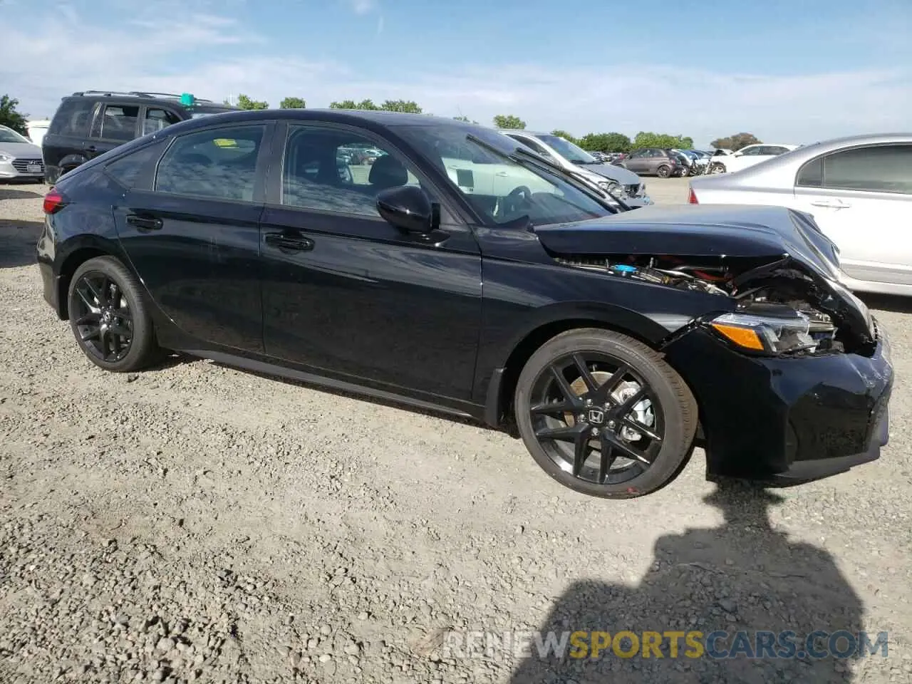 4 Photograph of a damaged car 19XFL4H87SE010389 HONDA CIVIC 2025