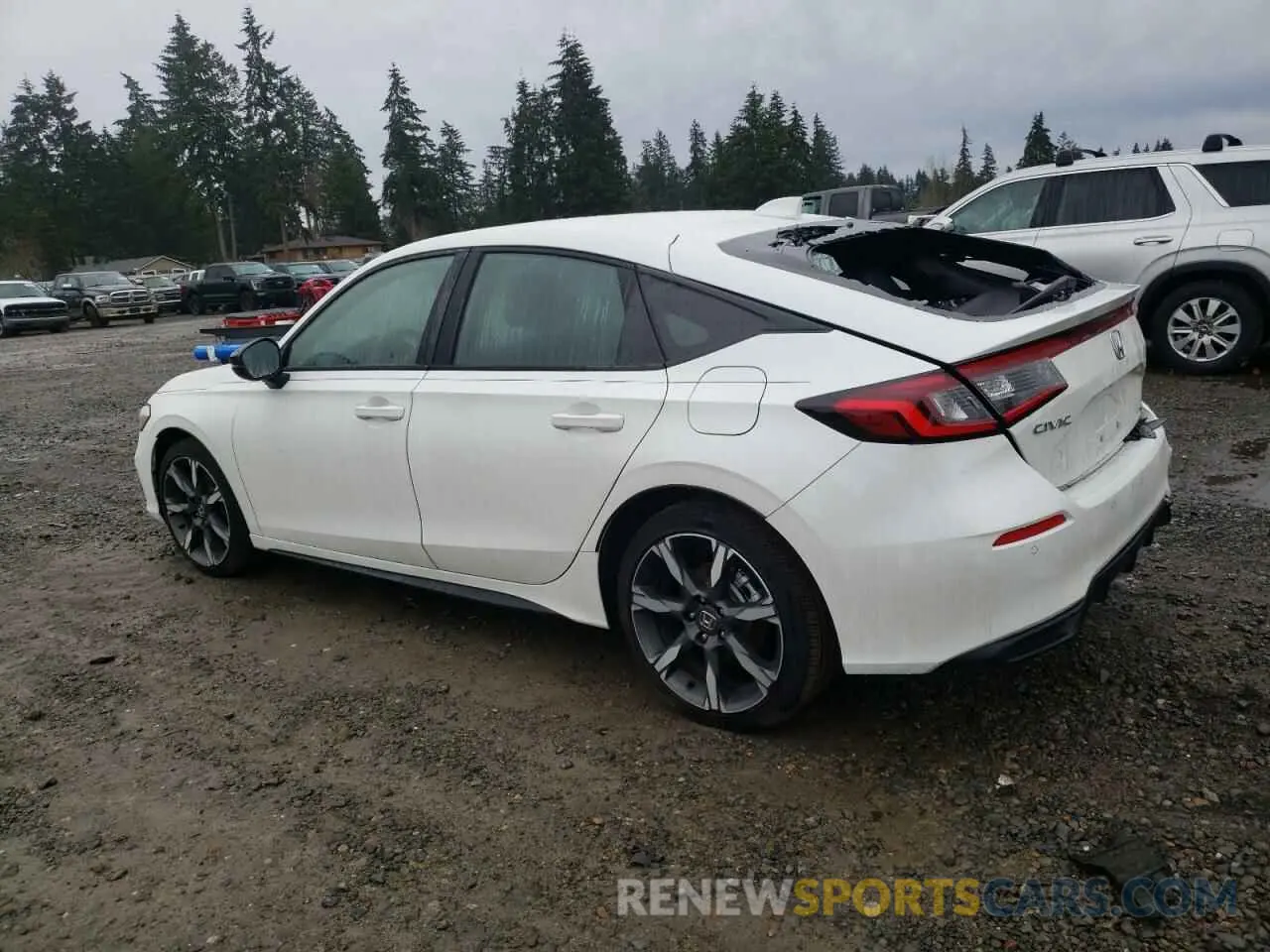 2 Photograph of a damaged car 19XFL4H91SE000952 HONDA CIVIC 2025